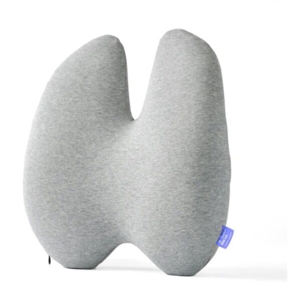 Cushion Lab Extra Dense Lumbar Pillow - Light Grey, NWOT Open box - Picture 1 of 7